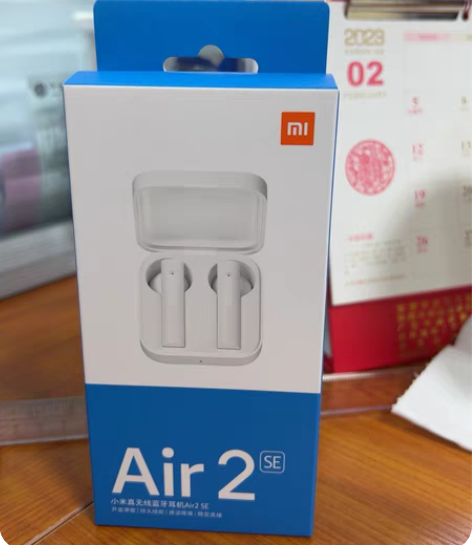 买手机送的全新小米Air2SE蓝牙无线耳机...