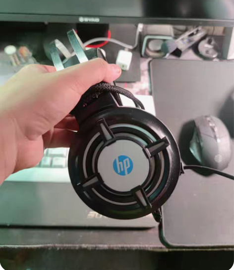 包邮惠普游戏耳机 台式机版本 USB插头 ...