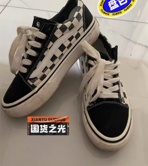 包邮百搭帆布鞋!三福家的,买的时候不到一百...