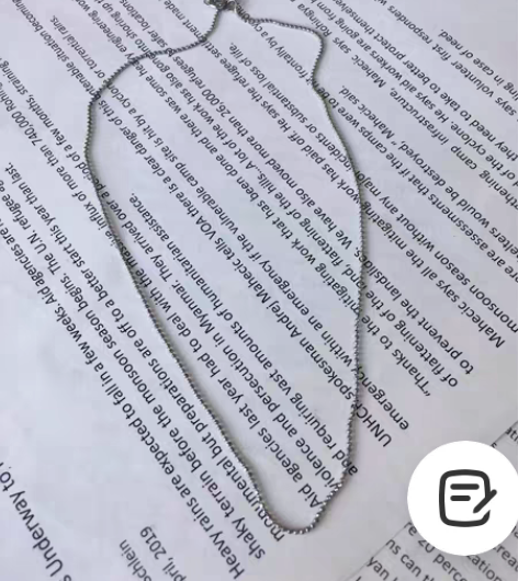 包邮女生项链情侣项链银色项链细项链银项链简...