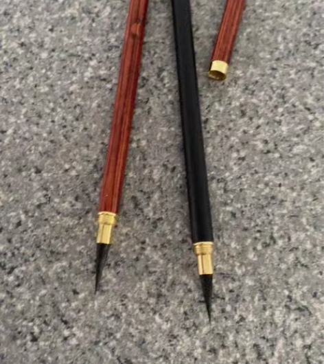 包邮钢笔式纯紫毫小楷毛笔，多买啦20只，不...