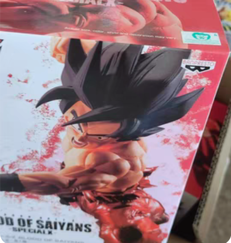 包邮眼镜厂龙珠悟空界王拳 bos手办七龙珠...