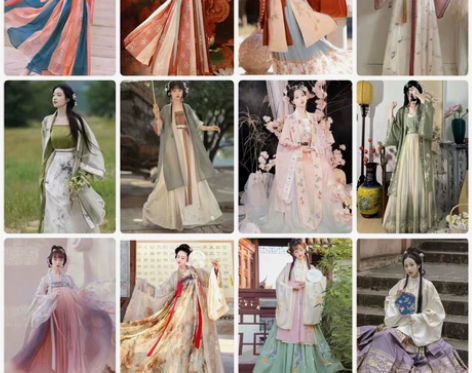 出租超仙飘逸古风女款汉服租借整套成人服装中...