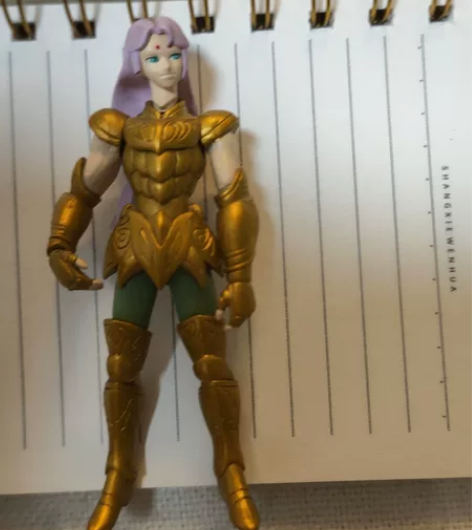 圣斗士星矢，黄金圣斗士白羊穆，老玩具，品相...