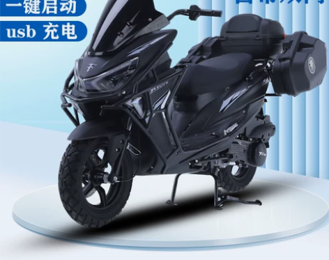 摩托车 全新款大踏板省油山地越野国四电喷燃