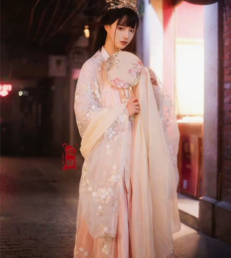 江城记原创汉服中国风《织女星》 春夏秋女一...