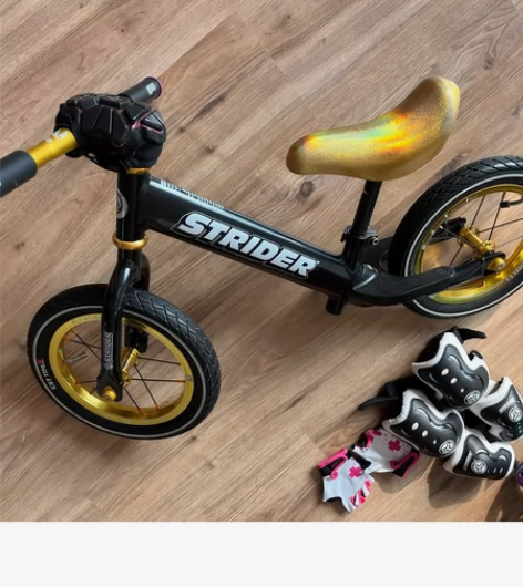 STRIDER平衡车,赠STRIDER护膝...