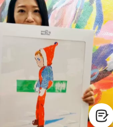 曲家瑞x印物所  [小红娃娃] 限量版画 ...