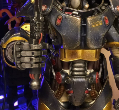 3A辐射76 英克雷动力装甲X01 三百周...