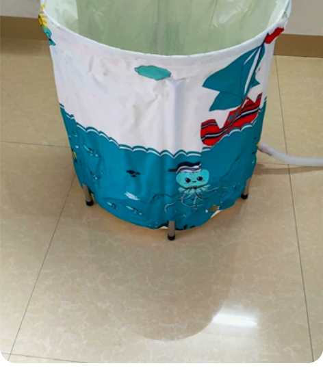 宝宝游泳桶泡澡桶,尺寸65*70cm六层夹...
