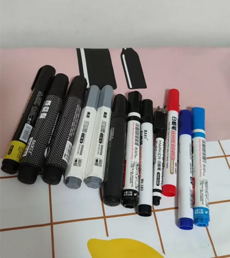 付邮送 可擦白板笔 教师用水性黑色 儿童无...