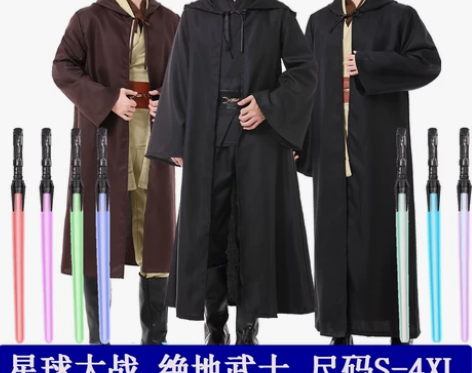 星球大战cos服装现货绝地武士长袍披风星战...