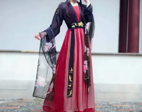 如梦霓裳汉服女装对襟襦裙[蝶恋花]六传统刺...