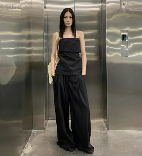 穿搭博主闲置 周淼ZHOUMIAO工装风两...