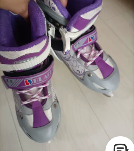 黑龙滑冰鞋34～37码，9成新，孩子就穿过...