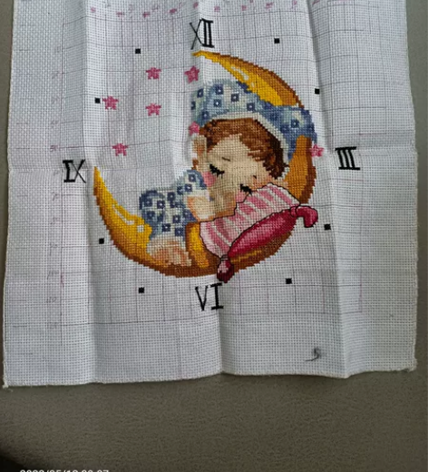 搬家个人闲置。十字绣,手工刺绣成品,星月宝...