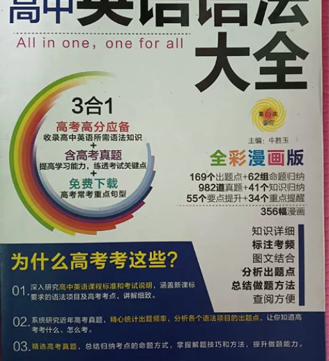 高中英语语法大全,内容详细适合英语不好的宝...
