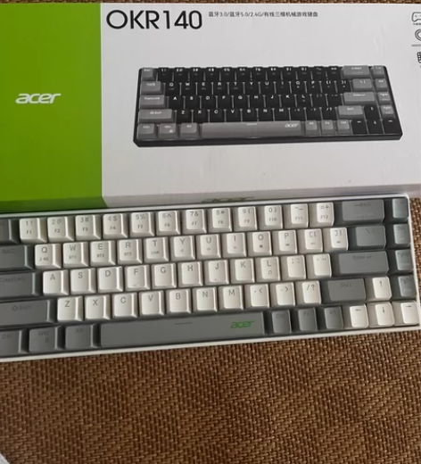黑爵键盘 AK40Pro无线蓝牙三模机械青...