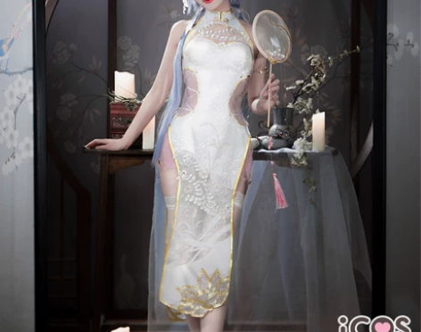 【专人尾款】ICOS洛天依cos芒种旗袍,...